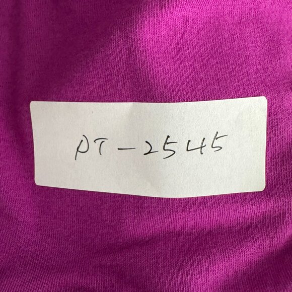 Skims Cotton Blend Jersey Foldover Pants 4X Lollipop Magenta NWT PT-2545 - Picture 2 of 11